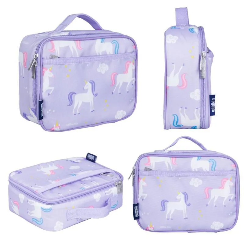 Wildkin Olive Kids Unicorns Lunch Box Bag [BPA-Free]