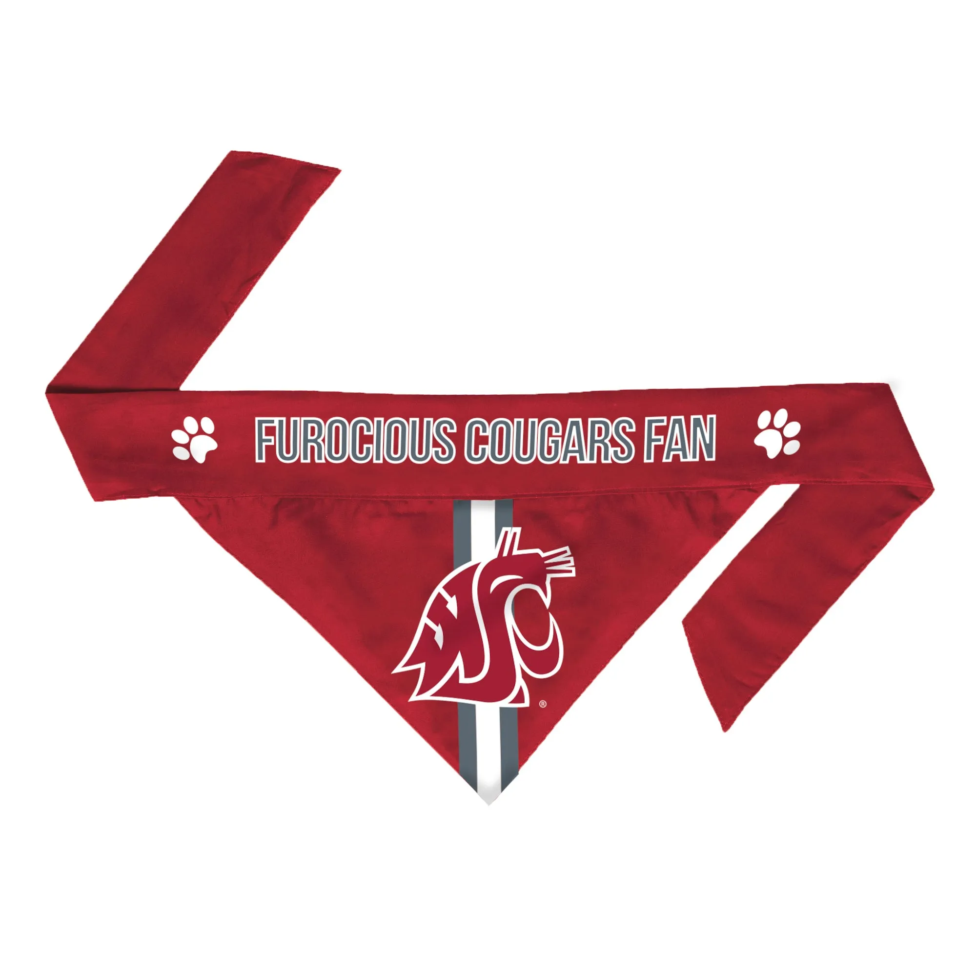 WSU Double Sided Pet Team Bandana